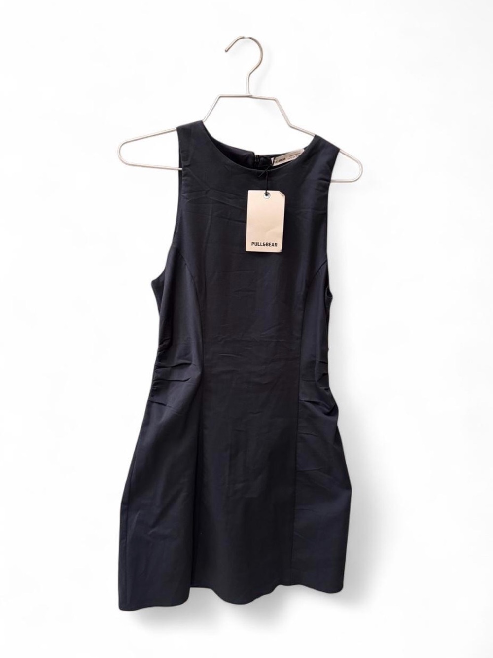 Pull&Bear Dark Navy Sleeveless A-Line Dress